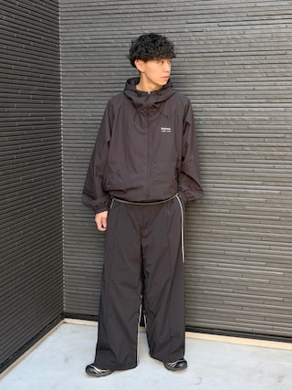 「UMBRO(アンブロ)のUMBRO HOUSE Track Pants(アンブロハウス トラック パンツ)(スウェットパンツ)」を使った、たいがさん(メンズ・172cm)の春コーディネート