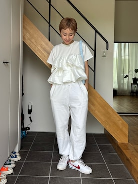 「NIKE(ナイキ)のアイテム(スニーカー)」を使った、mikkoさん(レディース・161cm・30代)の春コーディネート