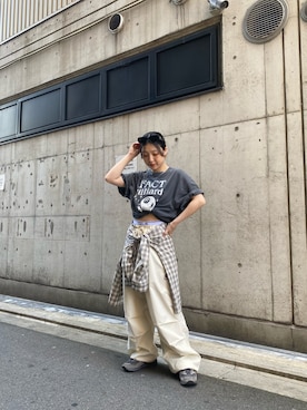 リコさん(レディース・153cm)の春コーディネート