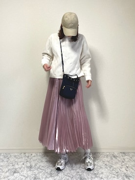 「NIKE(ナイキ)のアイテム(キャップ)」を使った、sayakaさん(レディース・170cm・30代)の秋コーディネート