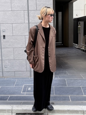 YUKAさん(レディース・167cm)の冬コーディネート