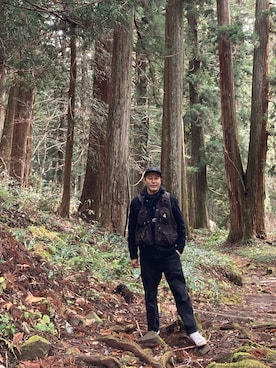 「NIKE(ナイキ)のアイテム(キャップ)」を使った、マーチンさん(メンズ・172cm・40代)の冬コーディネート