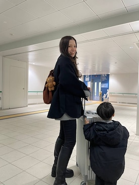 AI_YOSHIHARAさん(レディース・165cm)の冬コーディネート