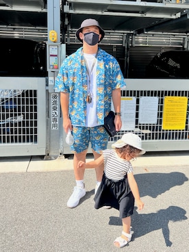 「NIKE(ナイキ)のアイテム(ソックス/靴下)」を使った、まさやん(改)さん(メンズ・178cm)の夏コーディネート
