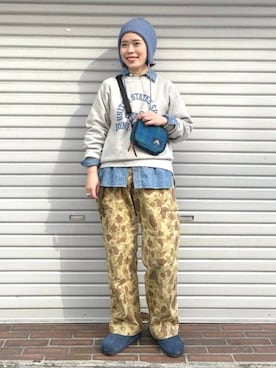 BEAMS BOYさん(レディース・158cm)の冬コーディネート