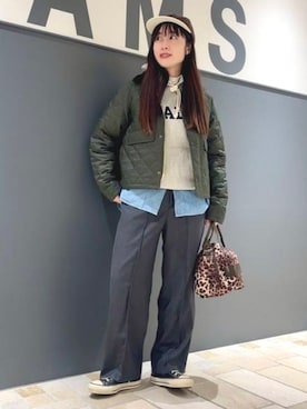 BEAMS BOYさん(レディース・158cm)の秋コーディネート