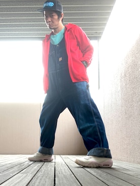 「NIKE(ナイキ)のアイテム(セットアップ)」を使った、iadonさん(メンズ・165cm・30代)の秋コーディネート