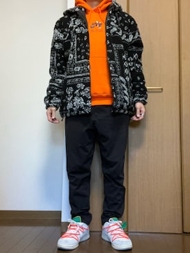 「NIKE(ナイキ)のアイテム(トップス)」を使った、rfv111さん(メンズ・162cm・40代)の冬コーディネート