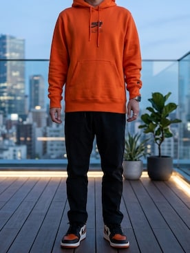 「NIKE(ナイキ)のアイテム(トップス)」を使った、rfv111さん(メンズ・162cm・40代)の春コーディネート