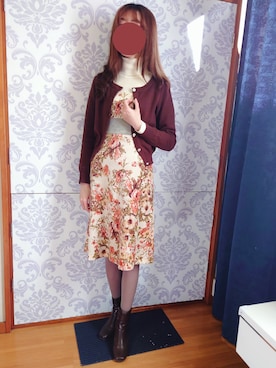 みやのさん(レディース・160cm)の冬コーディネート