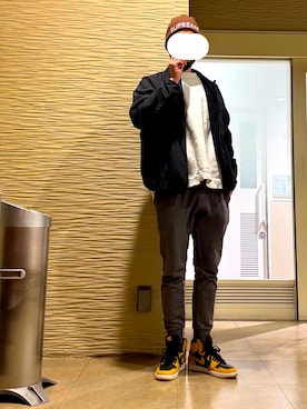 マドンさんさん(メンズ・175cm)の冬コーディネート