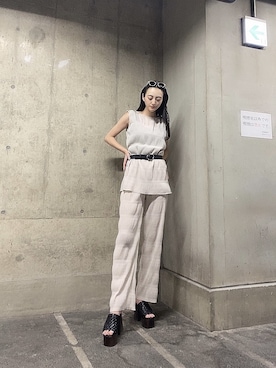 中村樹李亜さんの（EMODA | エモダ）を使ったコーディネート