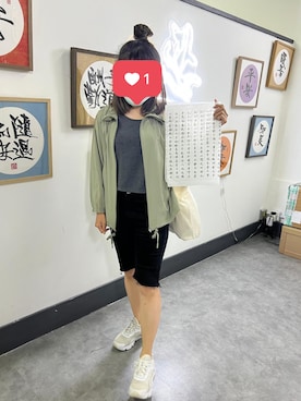 「NIKE(ナイキ)のアイテム(バッグ)」を使った、mini.meさん(レディース・150cm)の春コーディネート