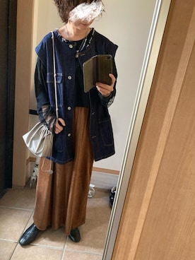 うっちーさん(レディース・157cm)の秋コーディネート