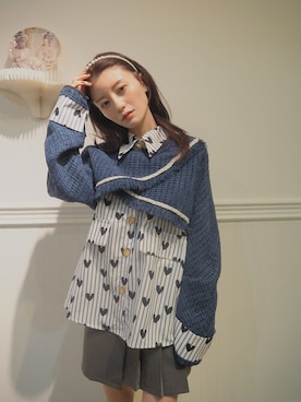 petit♡petitさんの（LA POMME petit | ラポミ・プチ）を使ったコーディネート
