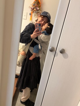 「HEILIS(ヘイリス)のアイテム」を使った、こがさん(レディース・152cm)の春コーディネート