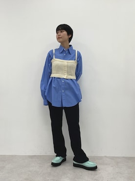 Ayano Satoさん(レディース・158cm)の冬コーディネート