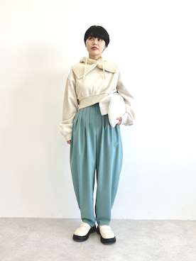 Ayano Satoさん(レディース・158cm)の夏コーディネート