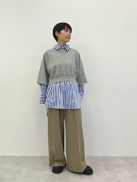 Ayano Satoさん(レディース・158cm)の冬コーディネート