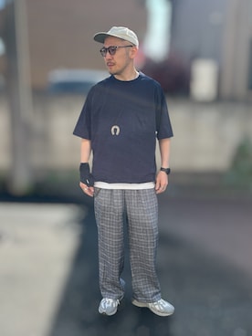 「NIKE(ナイキ)のアイテム(帽子)」を使った、foreg.lcrsさん(メンズ・175cm)の春コーディネート