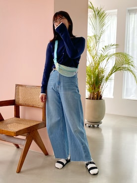 「NIKE(ナイキ)のアイテム(バッグ)」を使った、shino_wearさん(レディース・167cm)の春コーディネート