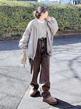 &りっちさん(レディース・154cm)の冬コーディネート