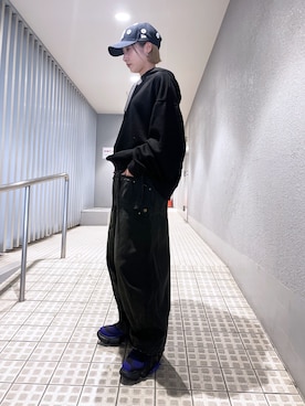 HARU.さんの「NICKGEAR/ニックギア/LHP SPECIAL 3D FLOWER CAP（L.H.P | エルエイチピー）」を使ったコーディネート