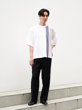 Hisakiさんの「GEORGETTE WIDE PANTS（city | シティ）」を使ったコーディネート
