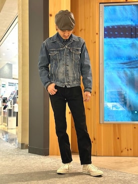 リーバイス STAFF MENさん(メンズ・174cm)の春コーディネート