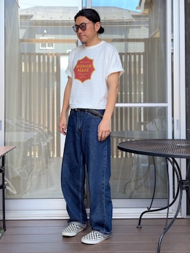 「VANS(バンズ)のアイテム」を使った、 michi7092026さん(メンズ・177cm)の春コーディネート