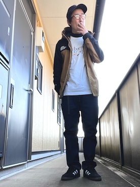 ゆうすけさんの「adidas/アディダス Handball Spezial Shoes/アディダス ハンドボール スペツィアル（adidas | アディダス）」を使ったコーディネート