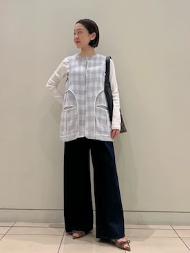 岸原(kishihara)さん(レディース・156cm)の春コーディネート