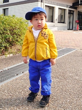 お饅頭担当大臣さんの（XLARGE KIDS | エクストララージキッズ）を使ったコーディネート