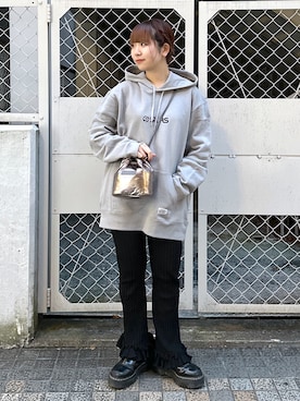 「SILAS(サイラス)のアイテム」を使った、ゆんさん(レディース・159cm)の冬コーディネート