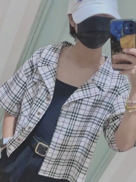 「NIKE(ナイキ)のアイテム(帽子)」を使った、あおとも🤐さん(レディース・150cm)の夏コーディネート