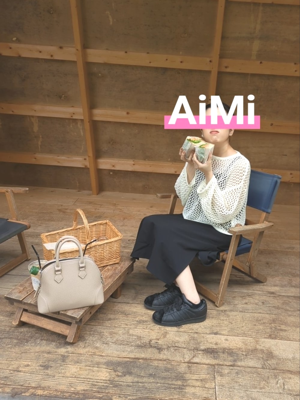 ♡AiMi♡さんの「ワイドショルダーボストンバッグ（Mila Owen）」を使ったコーディネートの1枚目の写真