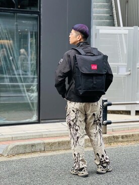Manhattan Portage Staffさん(メンズ・172cm)の冬コーディネート