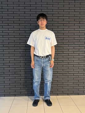 「NIKE(ナイキ)のアイテム」を使った、Daisuke Aさん(メンズ・168cm)の春コーディネート