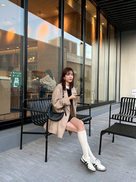 「kate spade new york(ケイトスペード ニューヨーク)のアイテム」を使った、諭吉⛄️さん(レディース・169cm)の春コーディネート