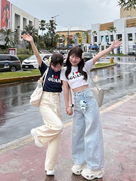 「NIKE(ナイキ)のアイテム(スニーカー)」を使った、miyu Ӧさん(レディース・149cm)の春コーディネート