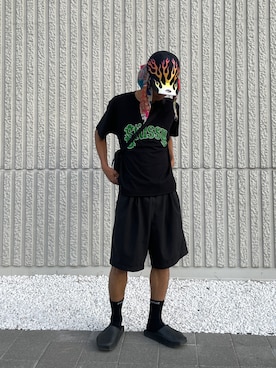 「NIKE(ナイキ)のアイテム(帽子)」を使った、rikuさん(メンズ・164cm・20代)の夏コーディネート