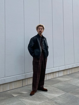 HAYATEさん(メンズ・173cm)の冬コーディネート