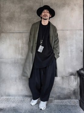 「NIKE(ナイキ)のアイテム(スニーカー)」を使った、OGAさん(メンズ・169cm・40代)の冬コーディネート