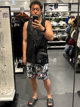 「AMBUSH(アンブッシュ)のアイテム(バッグ)」を使った、MaSaKiさん(メンズ・176cm)の夏コーディネート