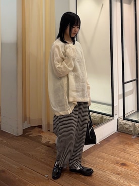 「URBAN RESEARCH DOORS(アーバンリサーチドアーズ)のアイテム(ボストンバッグ)」を使った、chihiroさん(レディース・153cm)の春コーディネート