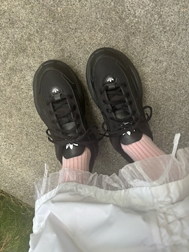 「NIKE(ナイキ)のアイテム(スカート)」を使った、momoさん(レディース・151cm)の秋コーディネート
