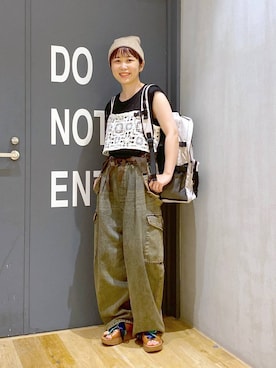 おかでぃさん(レディース・157cm)の夏コーディネート