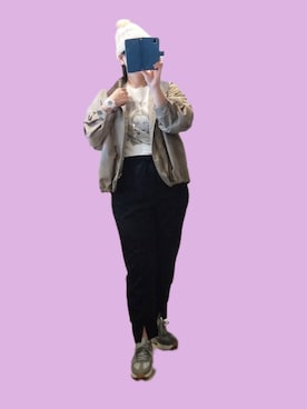 naginagiさんの（GU | ジーユー）を使ったコーディネート