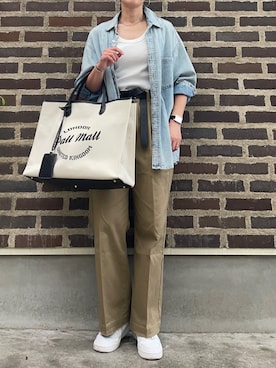 「NIKE(ナイキ)のアイテム(スニーカー)」を使った、Cieさん(レディース・165cm・40代)の春コーディネート