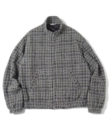 AURALEE | HOMESPUN TWEED ZIP BLOUSON(ブルゾン)